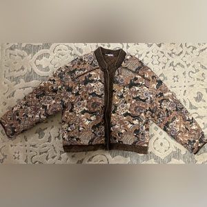 Free people reversible bomber jacket